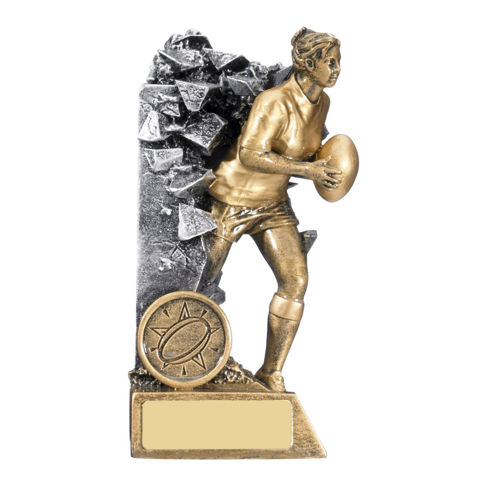 Breakout Rugby Player Trophy