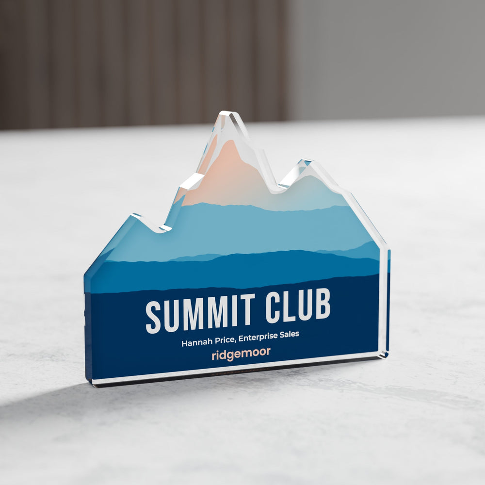 Summit Acrylic Award