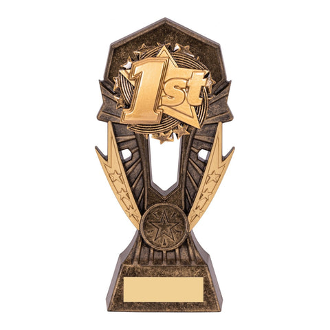 Allstar 1st 2nd 3rd Award, 185mm, 1st Place, with engraved plate