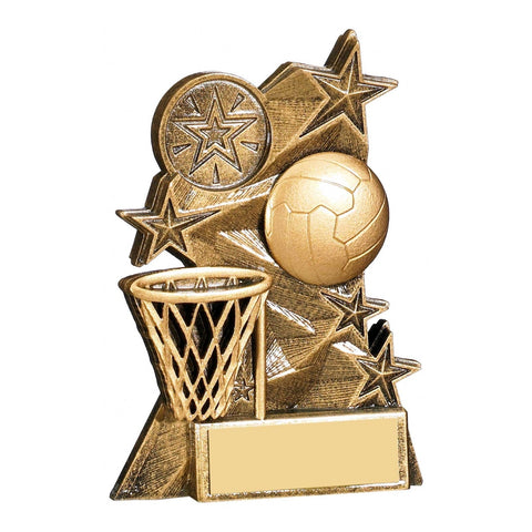 Astra Netball Award, 110mm, with engraved plate