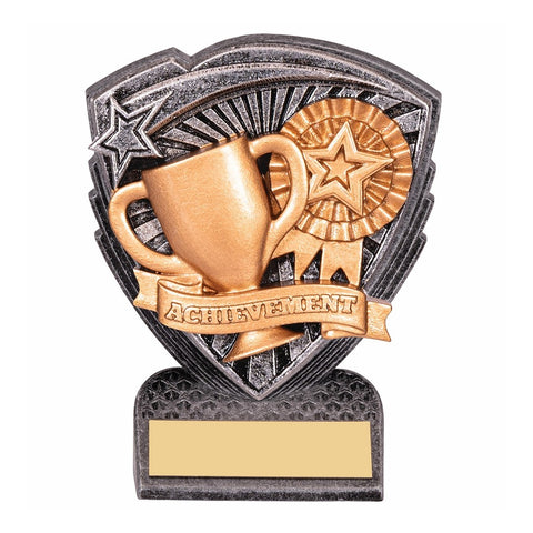 Mini Shield School Award, 100mm, Achievement, with engraved plate